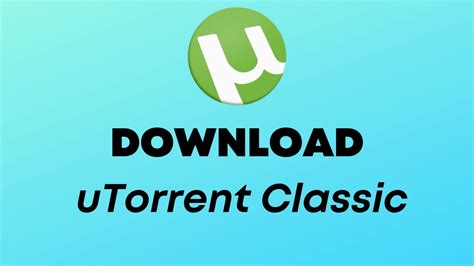 Click or tap to <b>download</b> now. . Utorrent classic download
